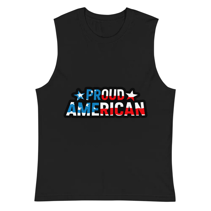 Tank Top: Proud American product image (3)