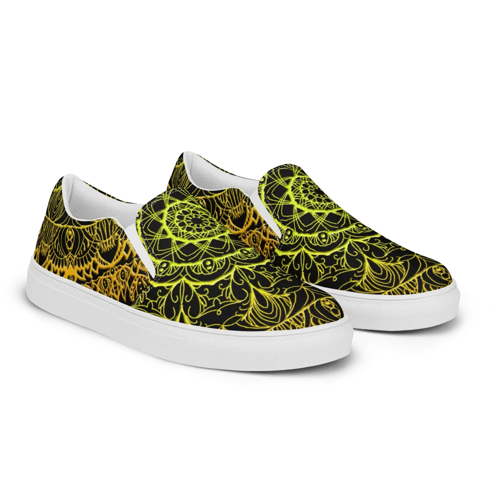 Radiant Mandala Slip-On Shoes product image (7)