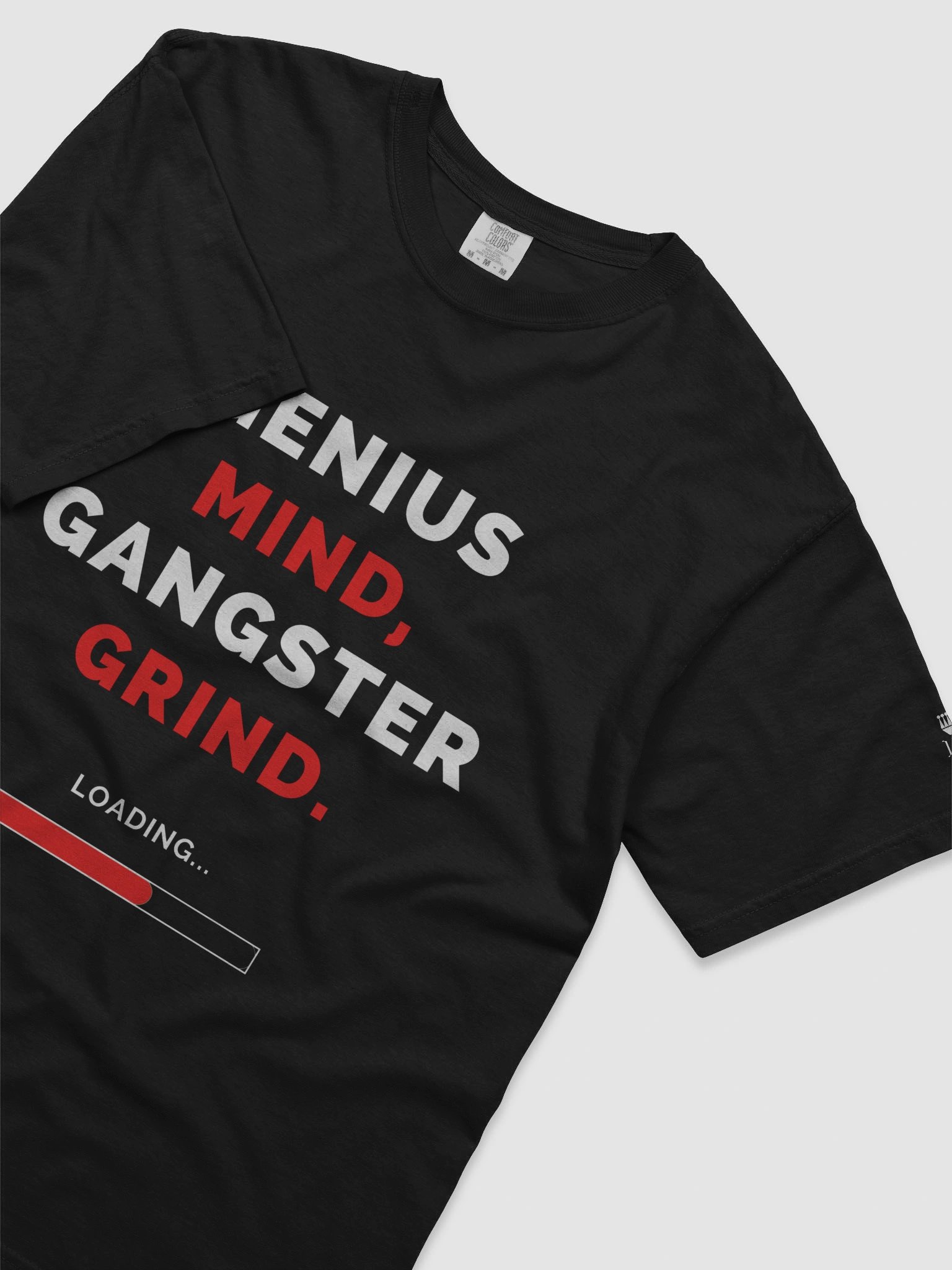 Genius Mind, Gangster Grind. Relaxed T-shirt product image (5)
