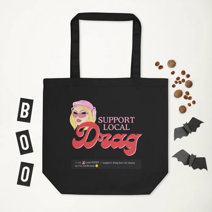 Support Local Drag *HATER* Tote product image (5)