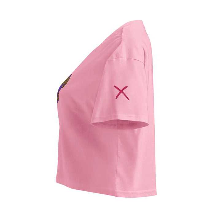 Dino T-rex Ah Crop Top (Embroidered) product image (4)
