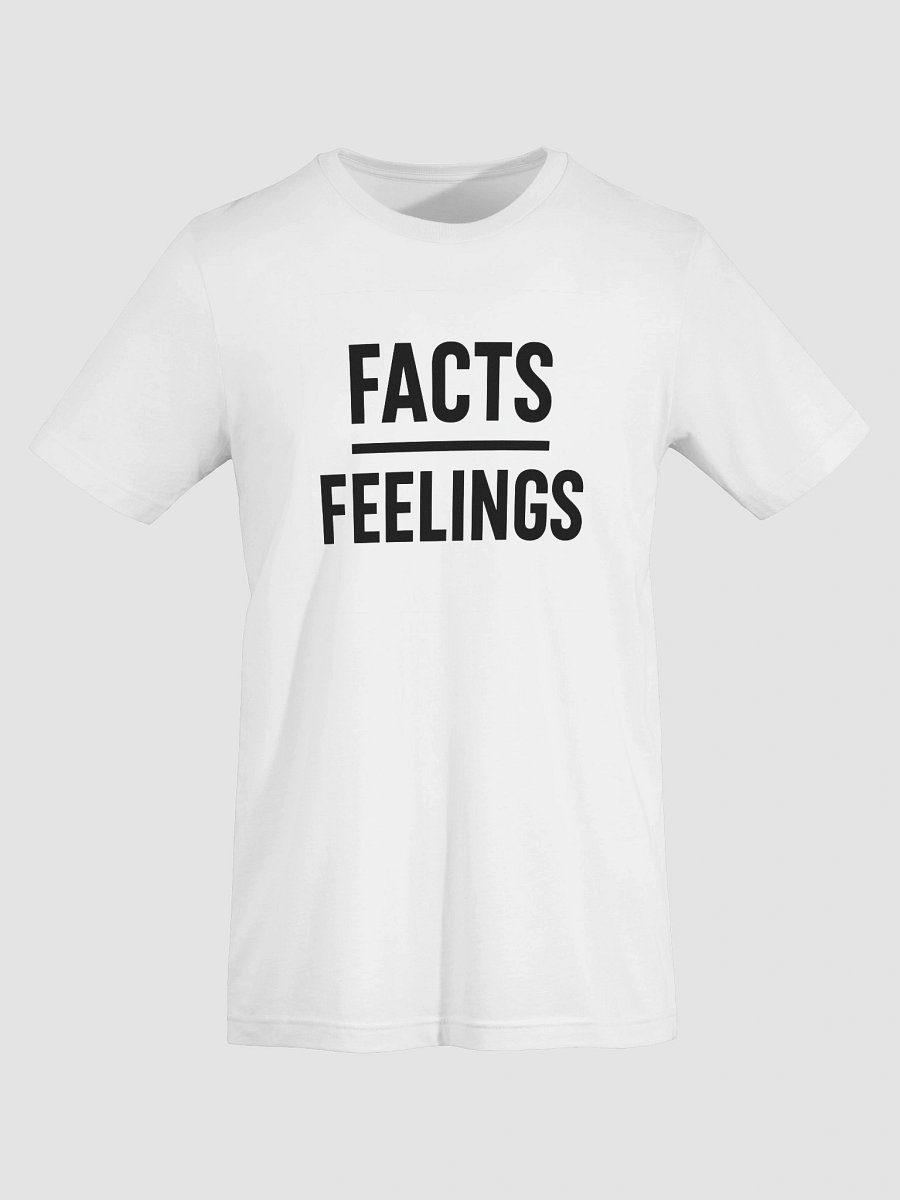 Facts Over Feelings – Minimalist Truth Tee product image (7)