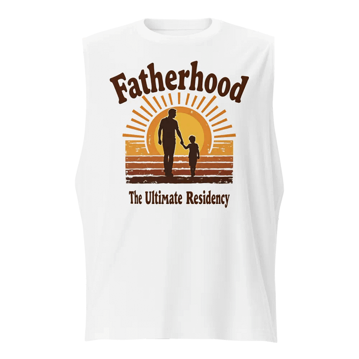 Radiant Fatherhood Sunset Muscle Tank product image (1)