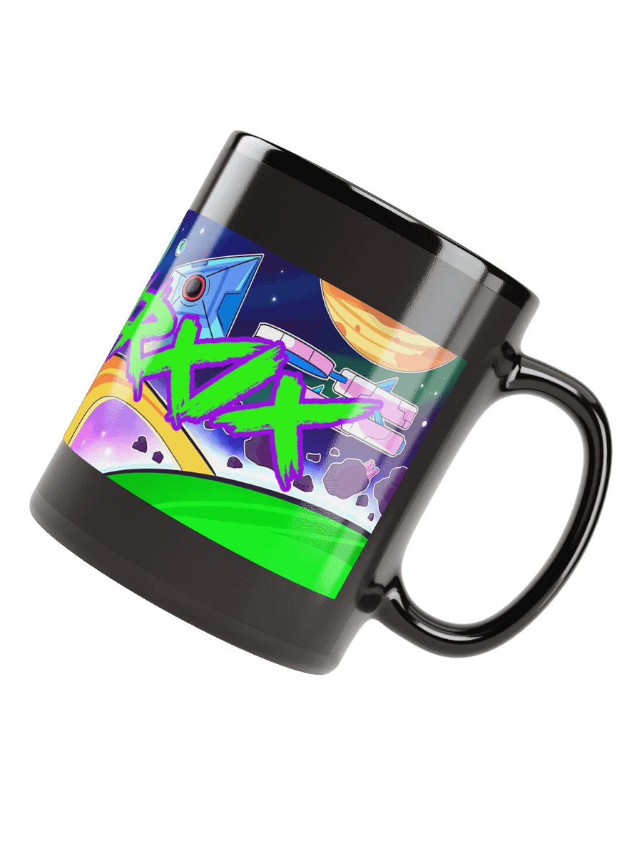 King Retro Raider Mug - Black product image (4)
