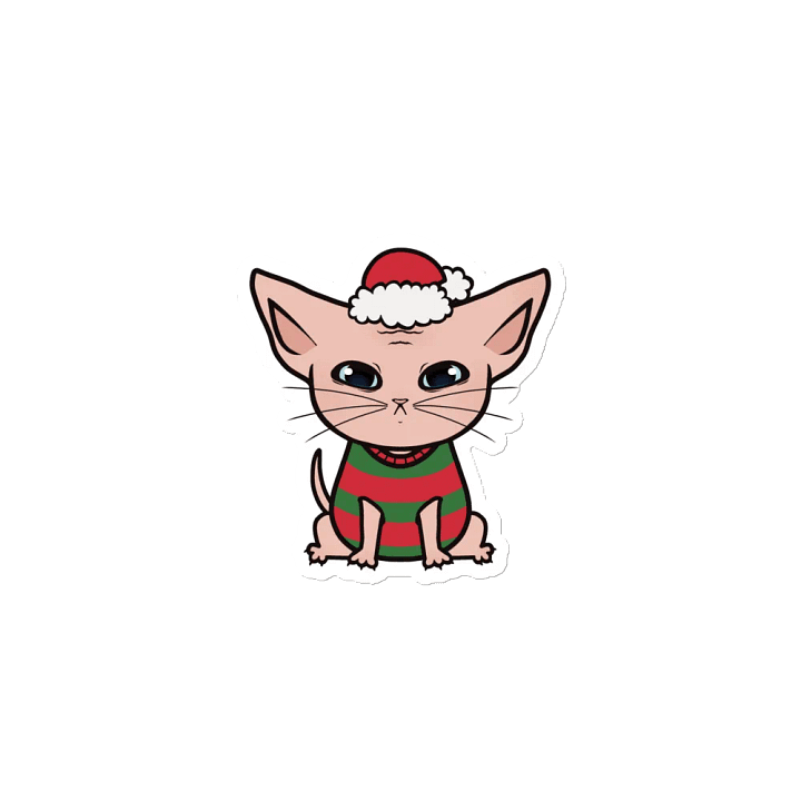 Christmas Kitty Magnet product image (2)