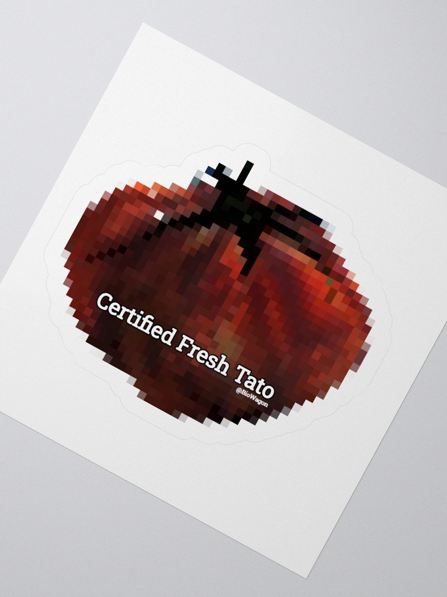 "Certified Fresh Tato" Sticker product image (3)