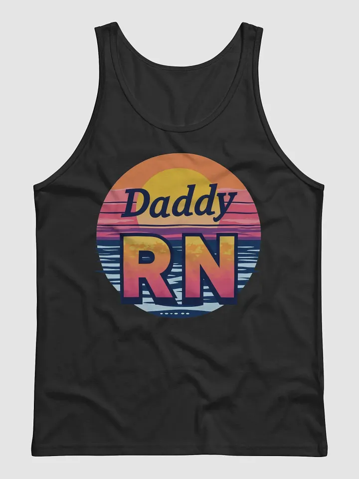 Sunset Daddy RN Jersey Tank product image (1)