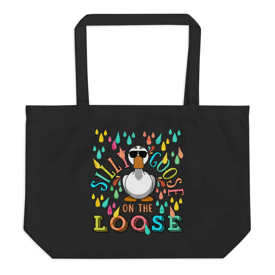 Silly Goose on the Loose Tote Bag product image (1)