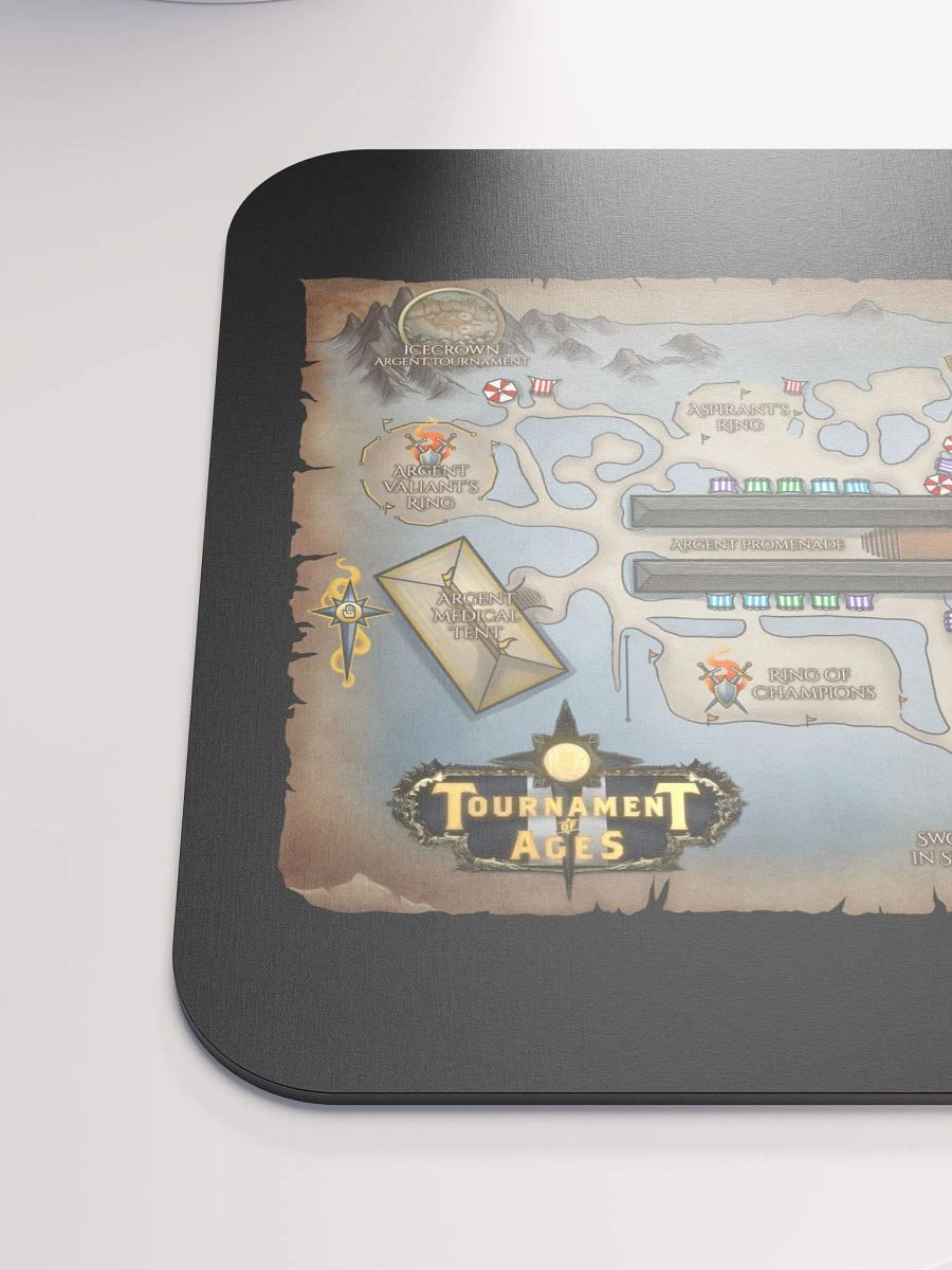 Tournament of Ages - Fairegrounds Map - Mouse Pad product image (6)