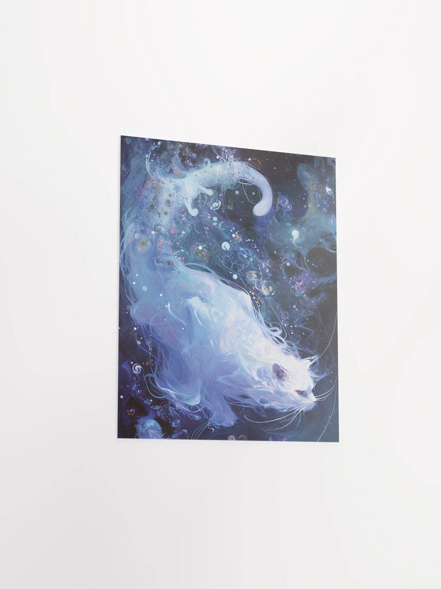 Cosmic Cat Celestial Art Poster product image (3)