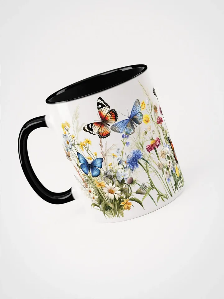 Fluttering Blooms Accent Mug product image (2)