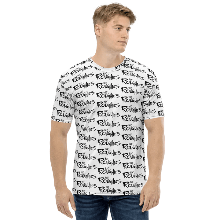 Logo Tee - All Over Print - Black on White product image (1)