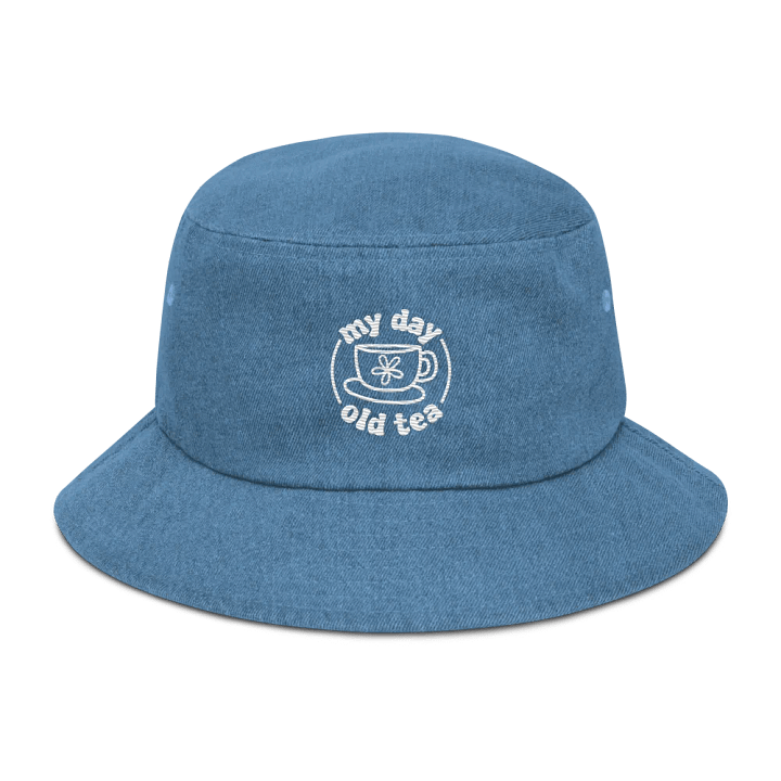 tea cup denim bucket hat product image (1)