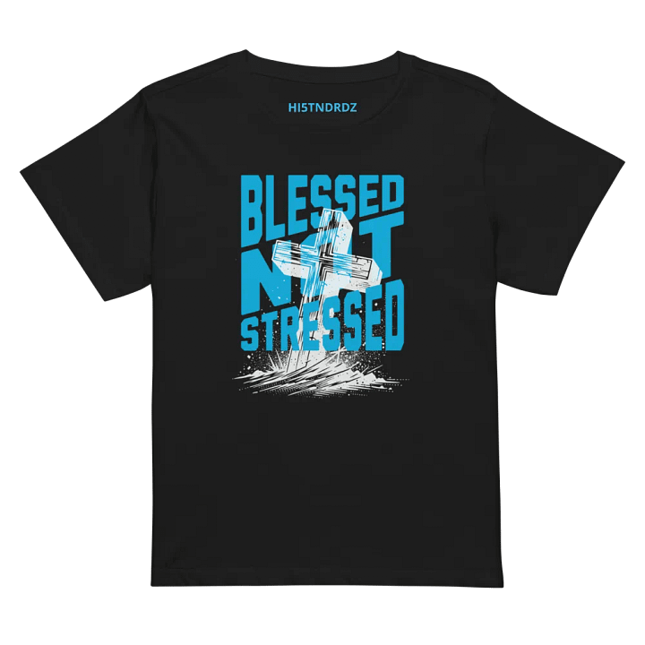 WOMENS BLESSED NOT STRESSED product image (2)