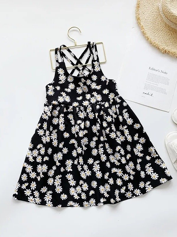 Midnight Daisy Crossback Dress product image (6)