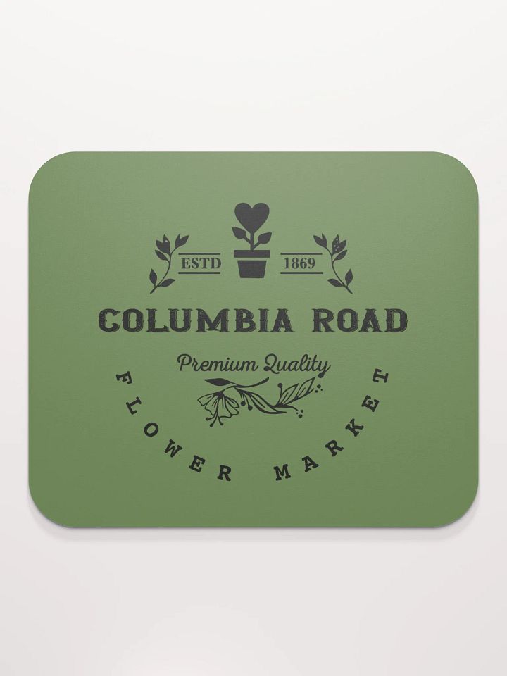 Columbia Road Market Mouse Pad (Green) product image (2)