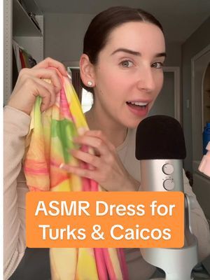 Ok this dress also came in like 2 days so shout out @Revolve for being so quick with it & i cannot wait to wear this on vacay #asmr #whispering #relaxingvideos #fashionasmr #vacationaesthetic #softspoken #asmrcommunity 