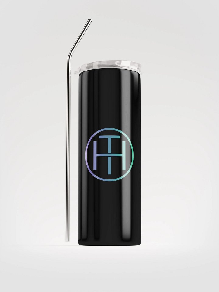 Eco-Friendly Stainless Steel Tumbler with Reusable Straw product image (1)