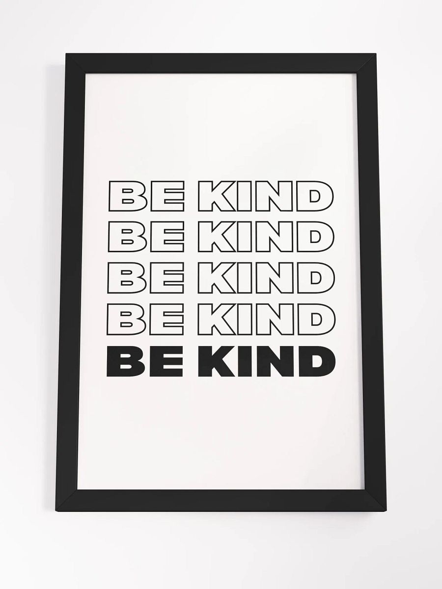 Be Kind Print product image (7)