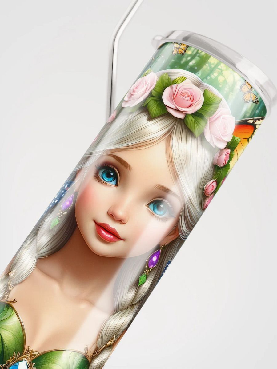 Butterfly Fairy 20 oz Skinny Stainless Steel Tumbler - v1 product image (3)