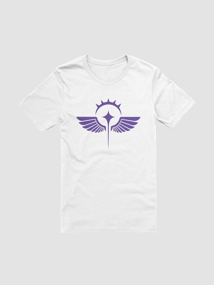 Adeptus Momfriendicus Purple Logo Tee product image (1)