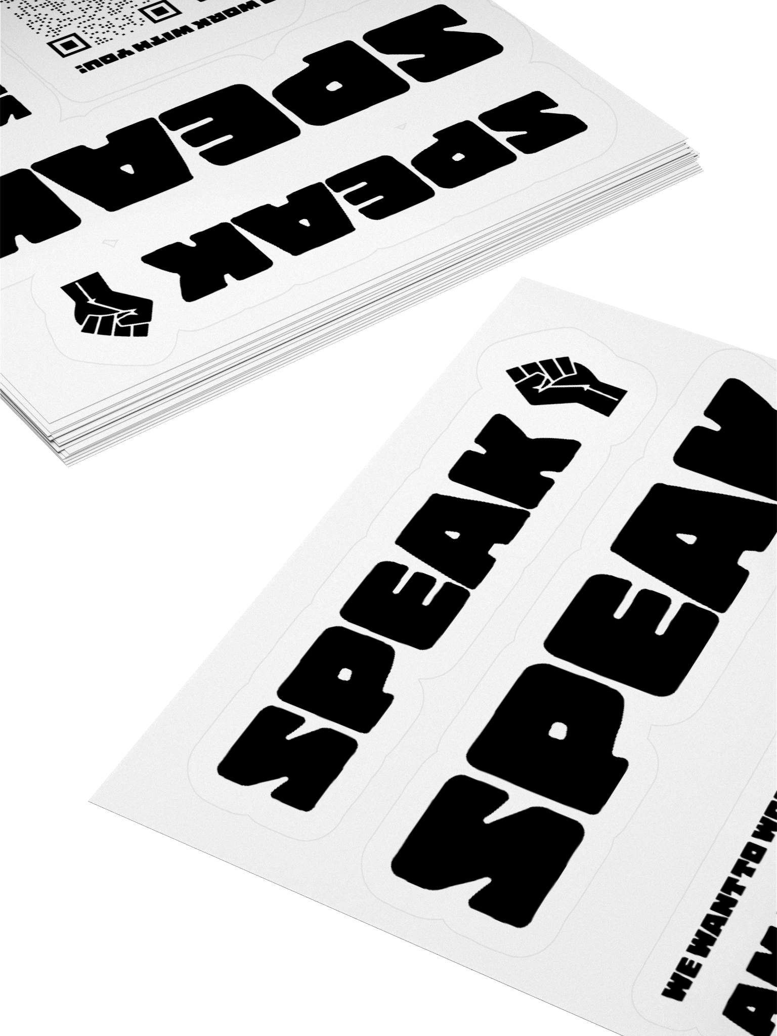 SPEAK Boldly Stickers (MODIFIED) product image (4)