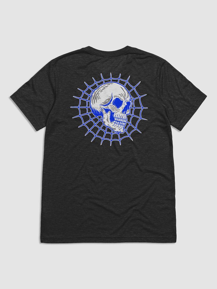 Spider web Skull Tshirt Blue product image (24)