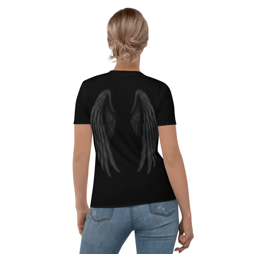 Hey God Women's All-Over Print Tee product image (2)
