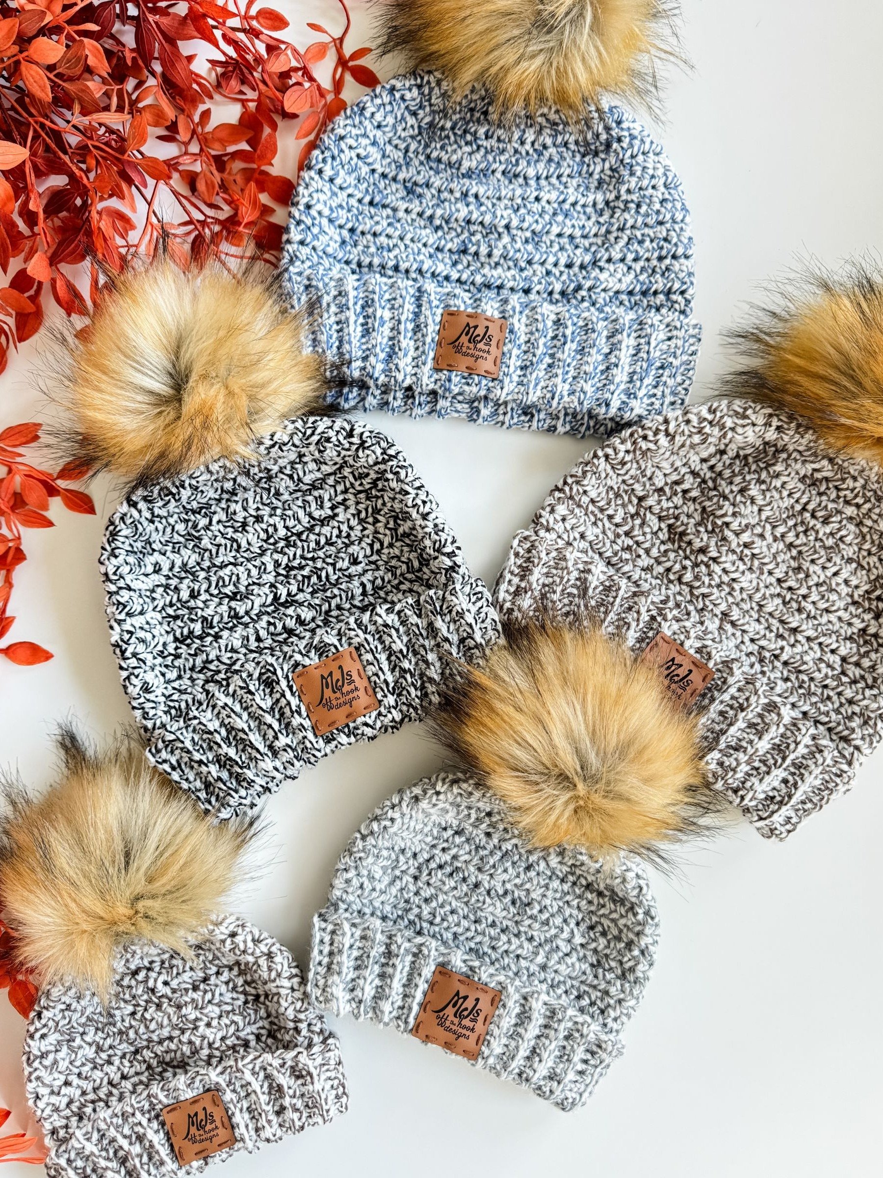Cobblestone Beanie Crochet Pattern product image (1)