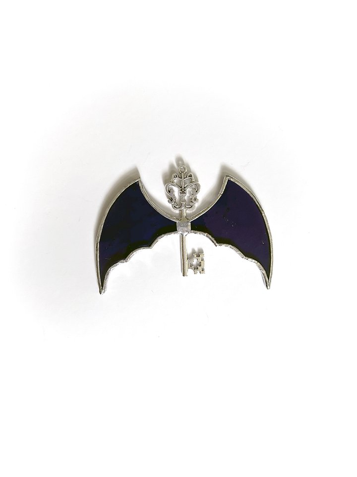 Flying Key Stained Glass Suncatcher (Dragon) product image (1)