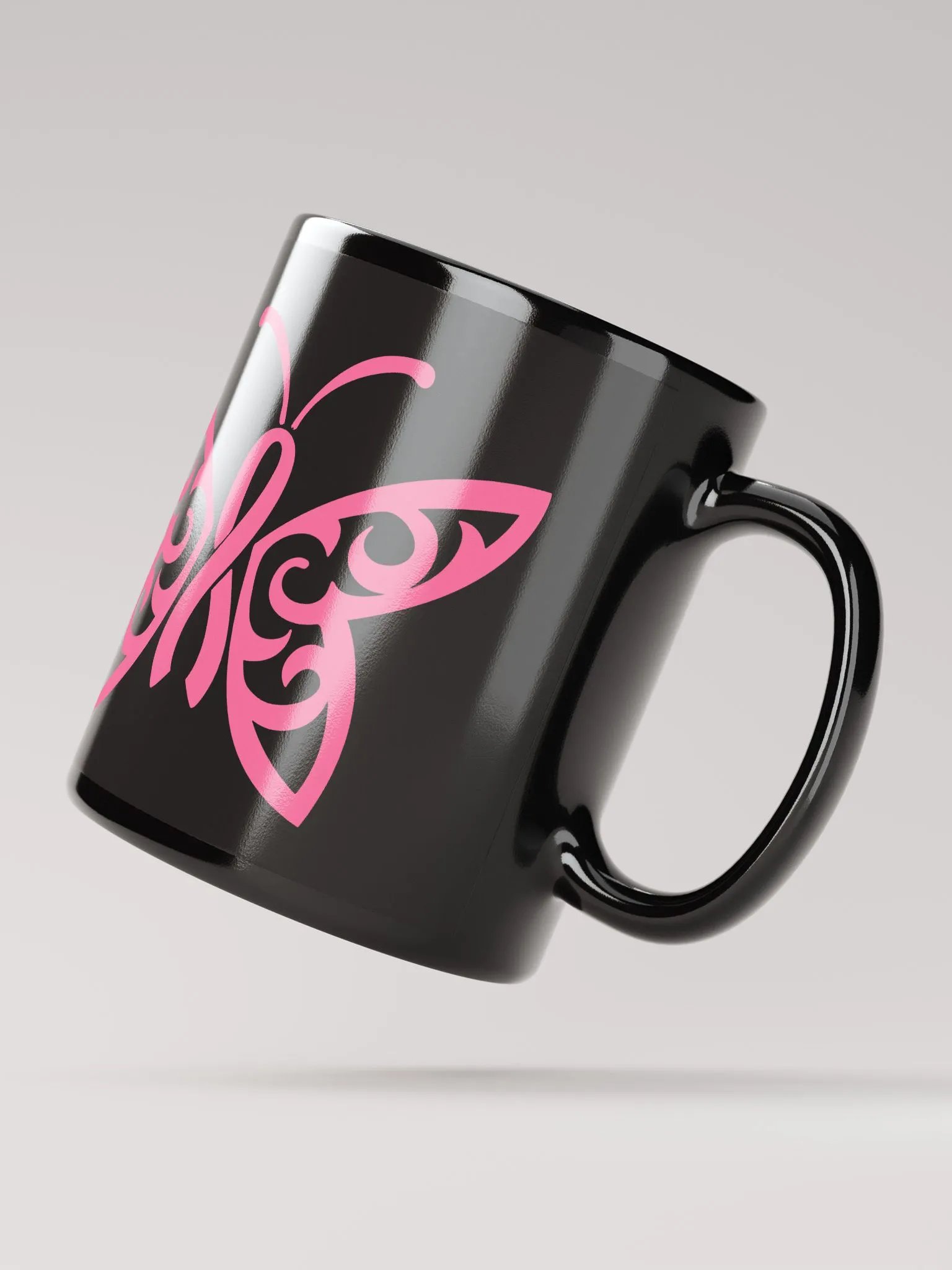 Butterfly Cancer Ribbon Mug product image (3)