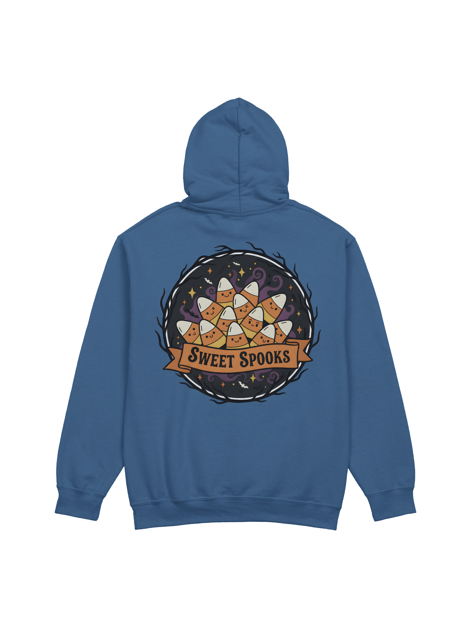 Sweet Spooks Halloween Hoodie – Candy Corn Sweatshirt for Cute Spooky Season Outfits product image (14)