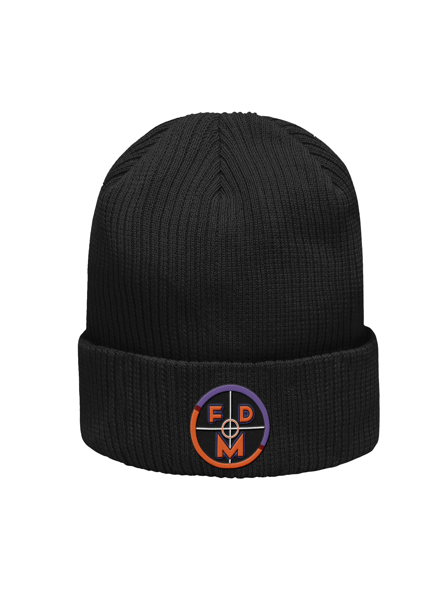 FDM Crosshair Logo Organic Beanie product image (1)