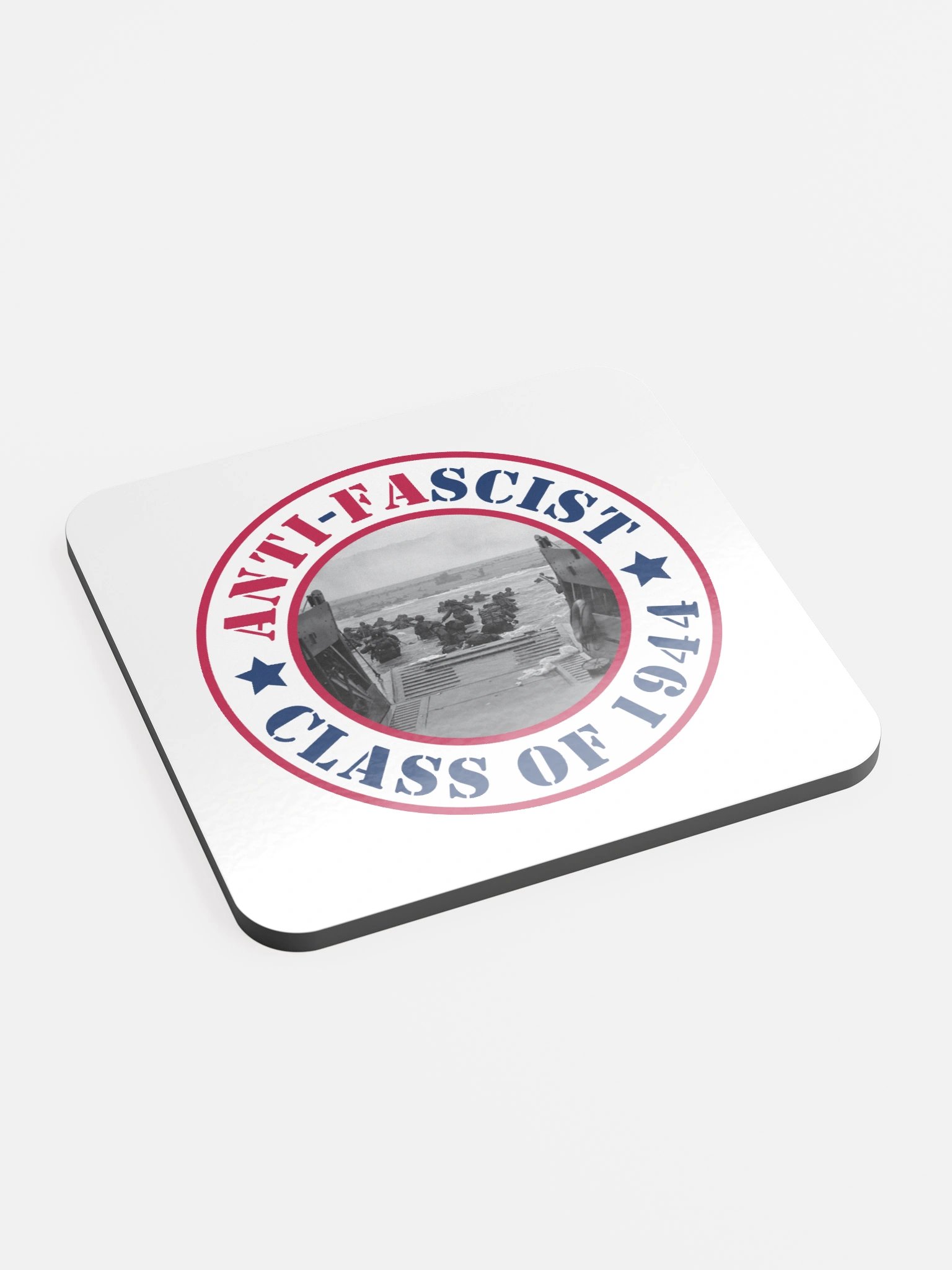 Anti-Fascist - Class of 1944 Coaster product image (2)