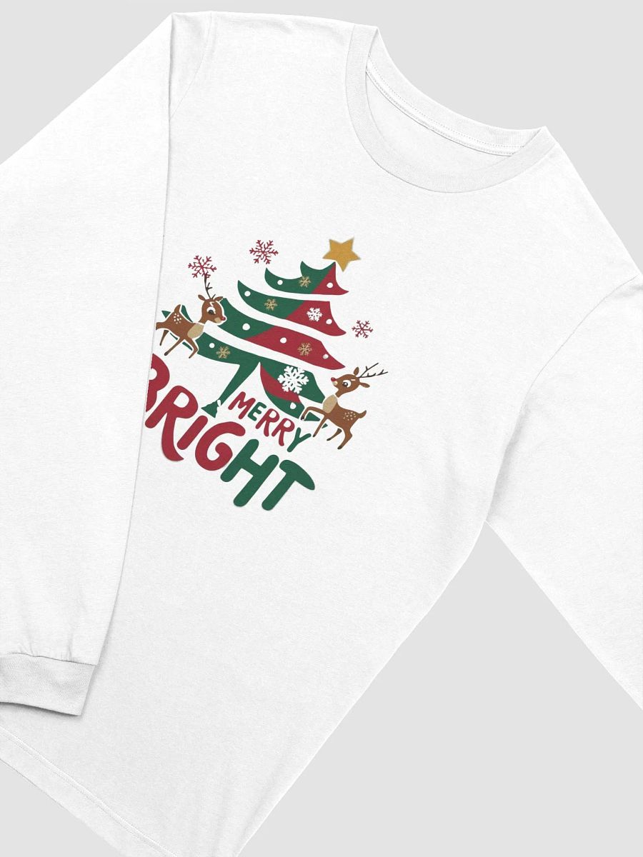 J.L Merry & Bright Christmas Tree Long Sleeve Tee product image (12)