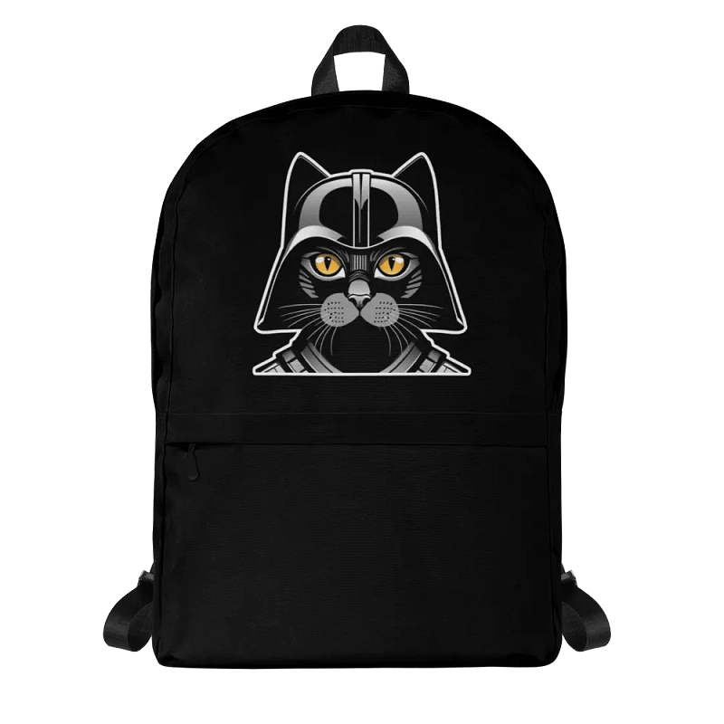 Cat Vader Laptop Backpack