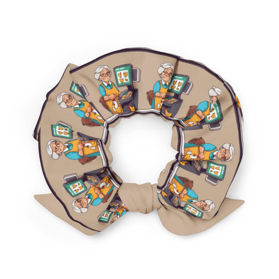 Desk Dwellers All-Over Print Scrunchie product image (2)