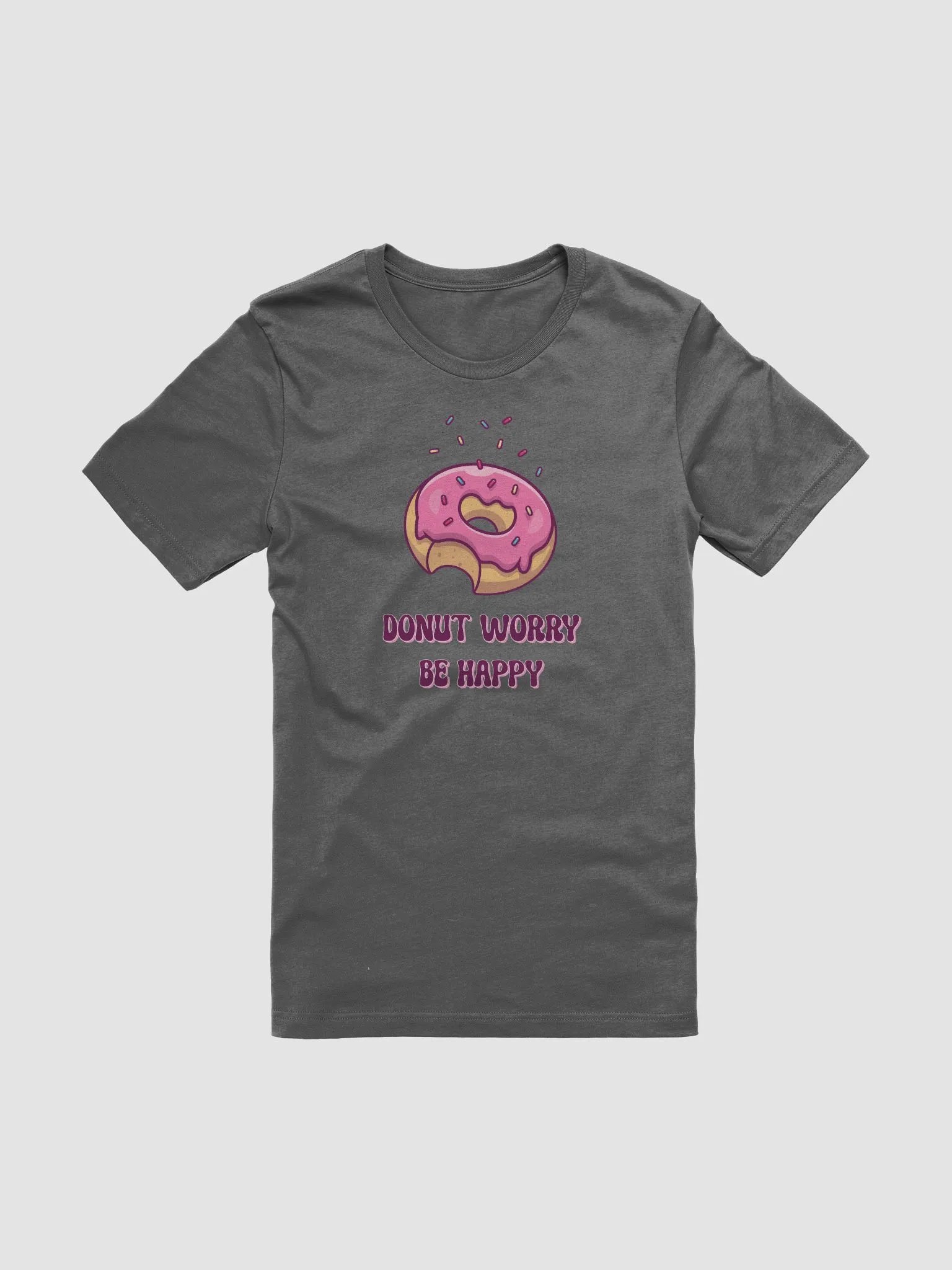Donut Worry Be Happy T-Shirt product image (7)