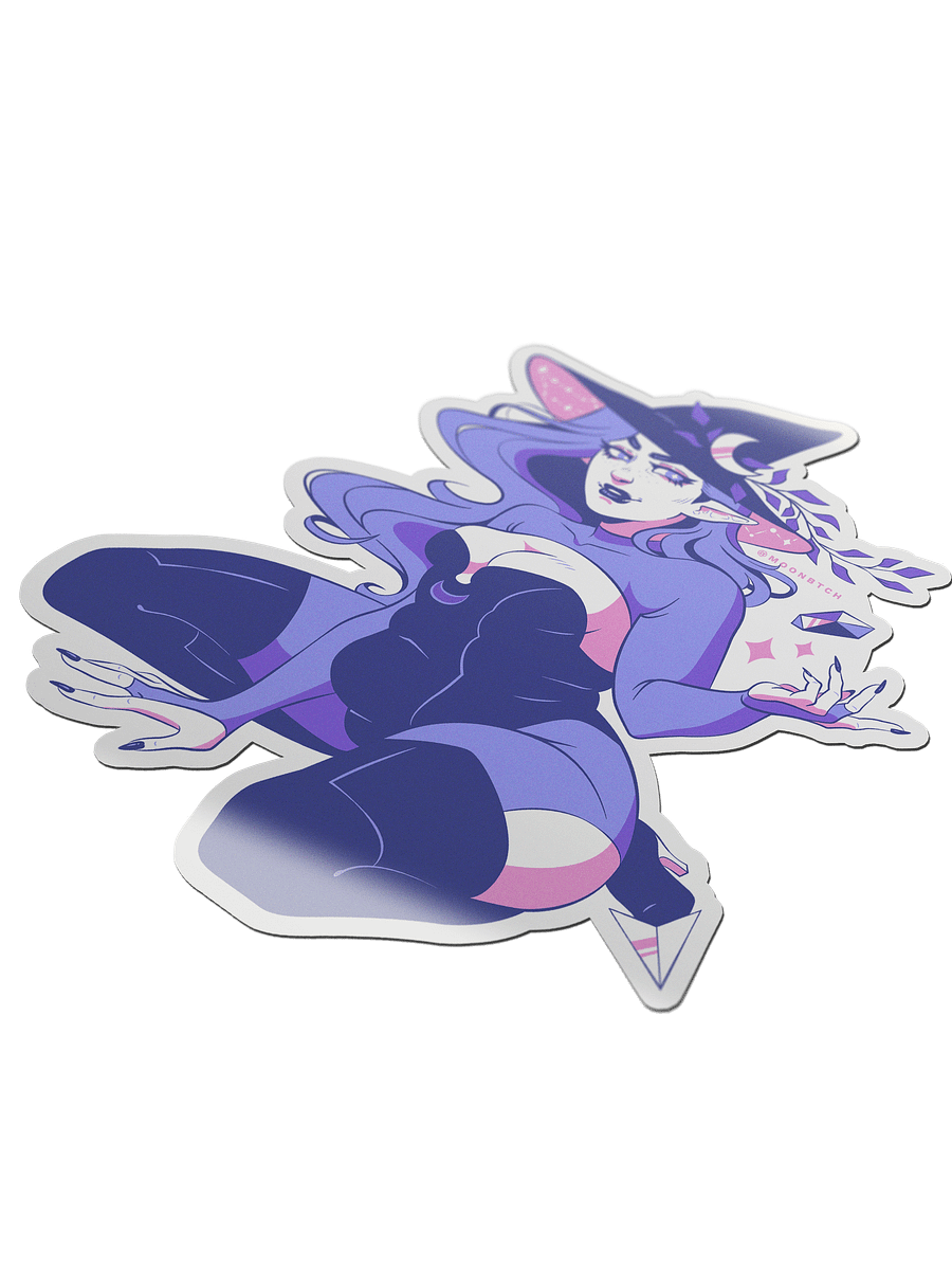 CRYSTAL PINUP STICKER product image (1)