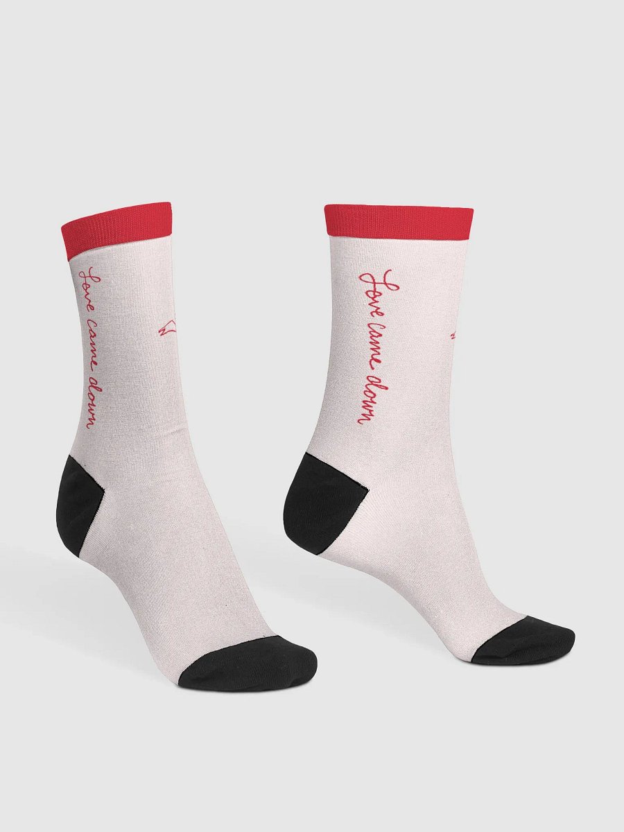Love Came Down (Premium Sustainable Crew Socks) product image (3)