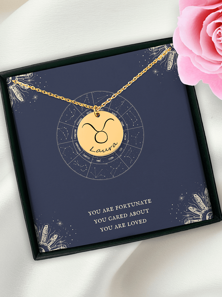Zodiac Sign Necklace - Personalized Astrological Jewelry product image (1)