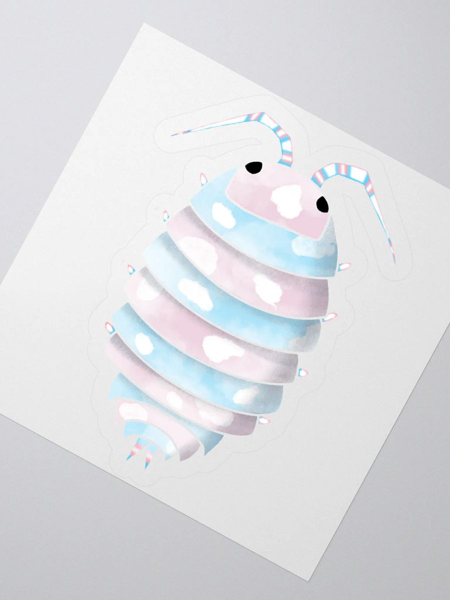 Transgender Isopod Sticker product image (5)