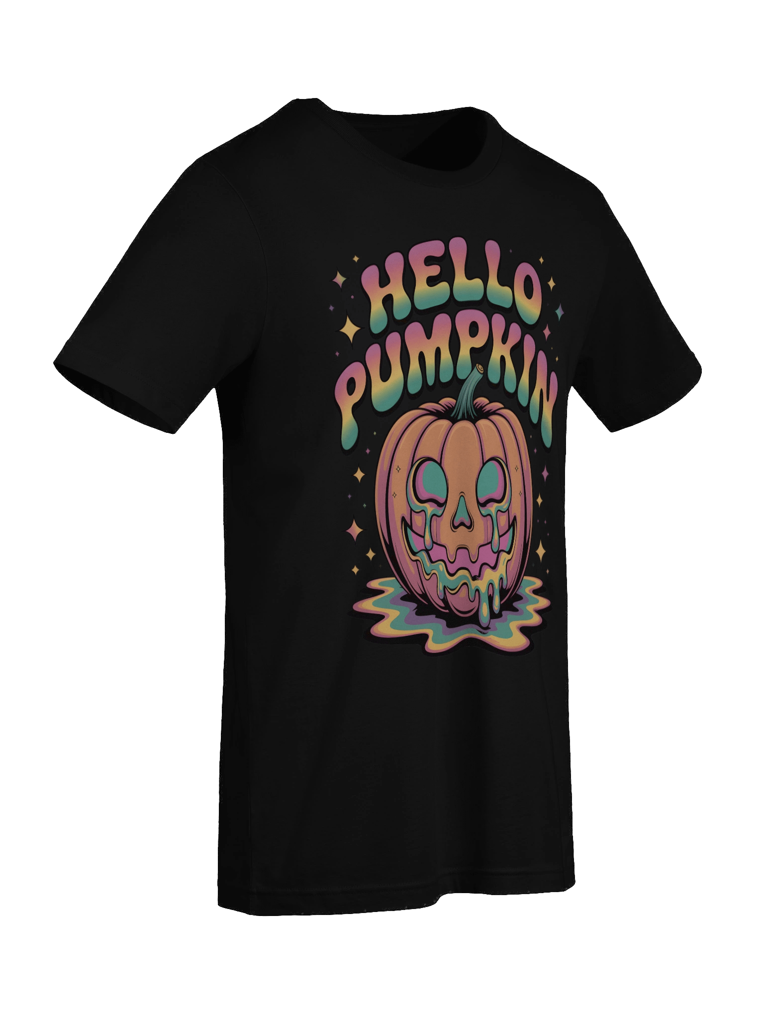 Melting Pumpkin Hello T-Shirt product image (9)