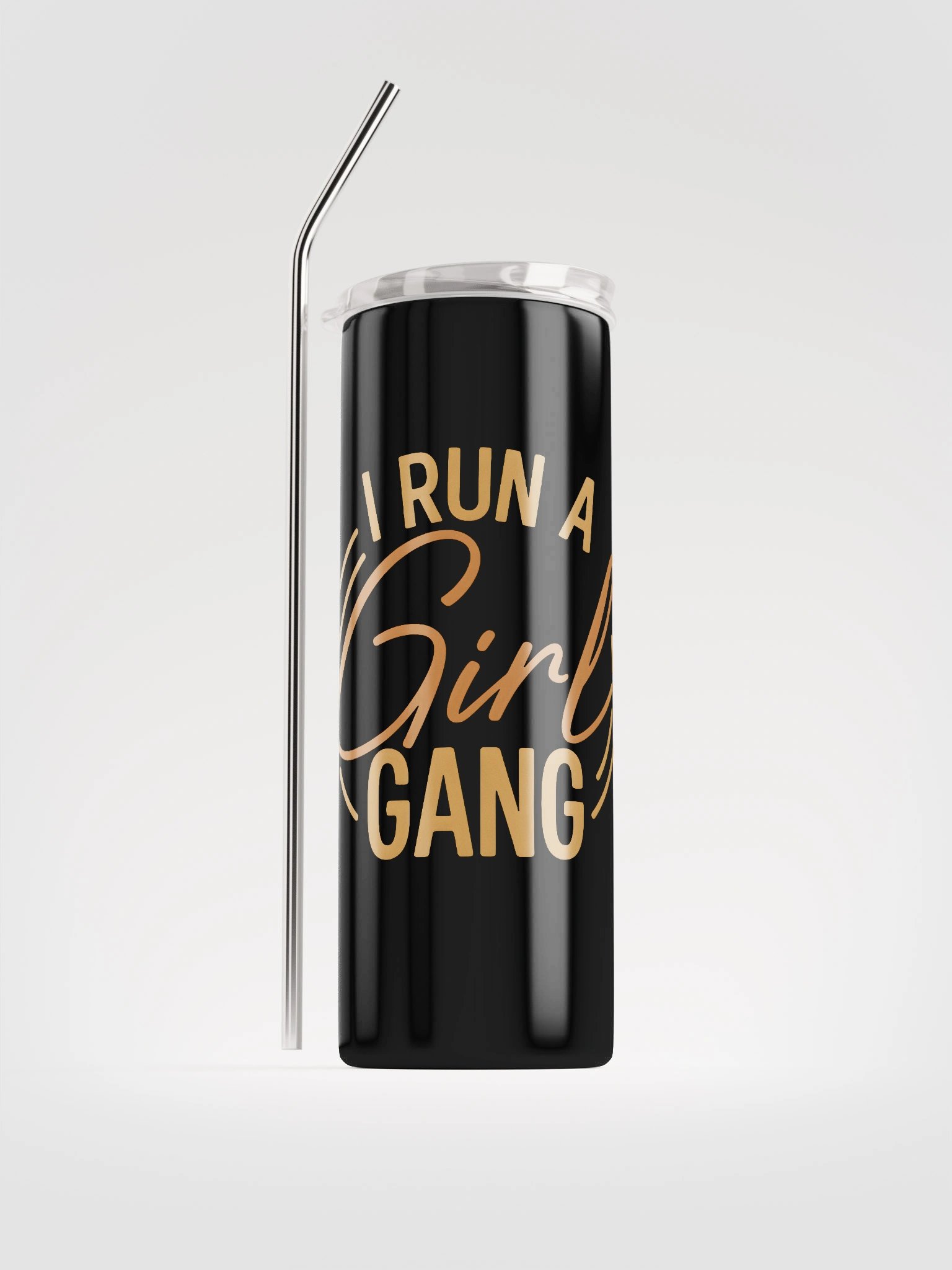 Empowerment Script Stainless Steel Tumbler product image (2)