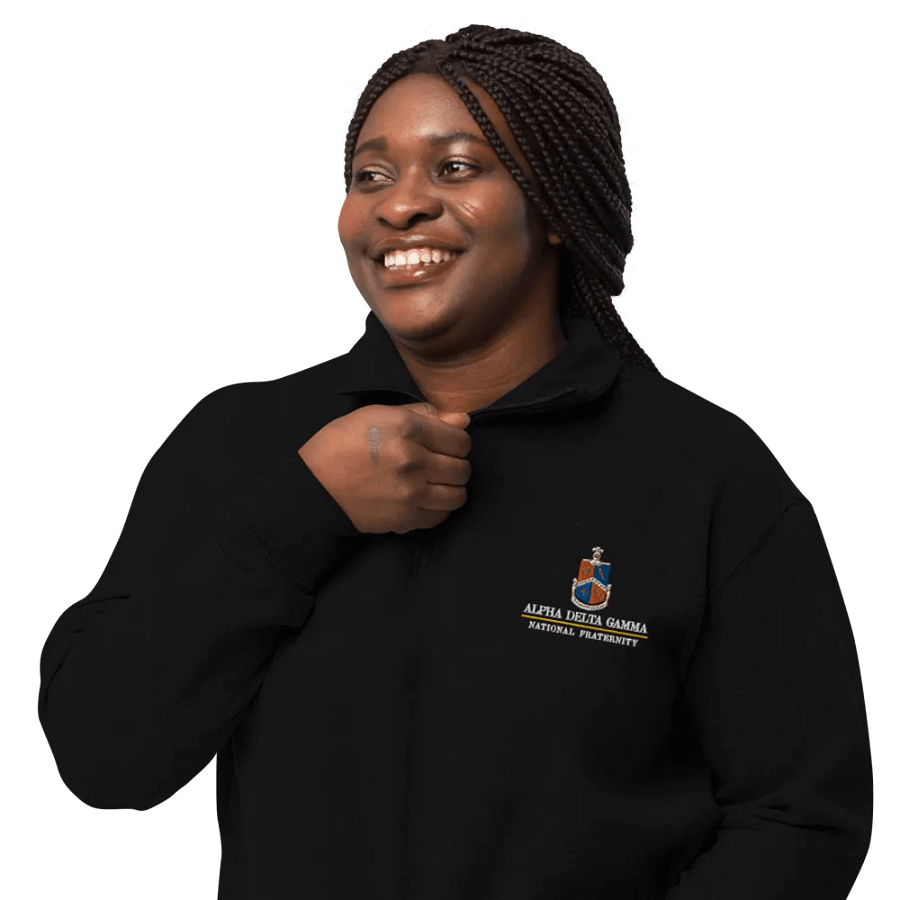ADG National Logo Zip Up Fleece - Embroidered product image (6)