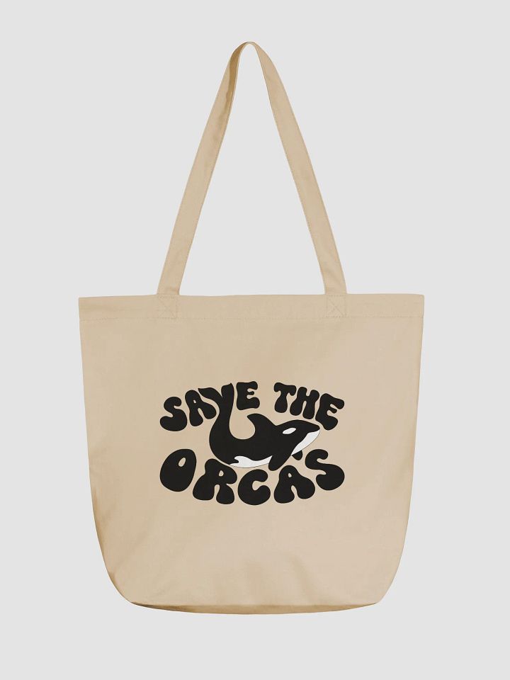 Save The Orcas Tote Bag product image (1)