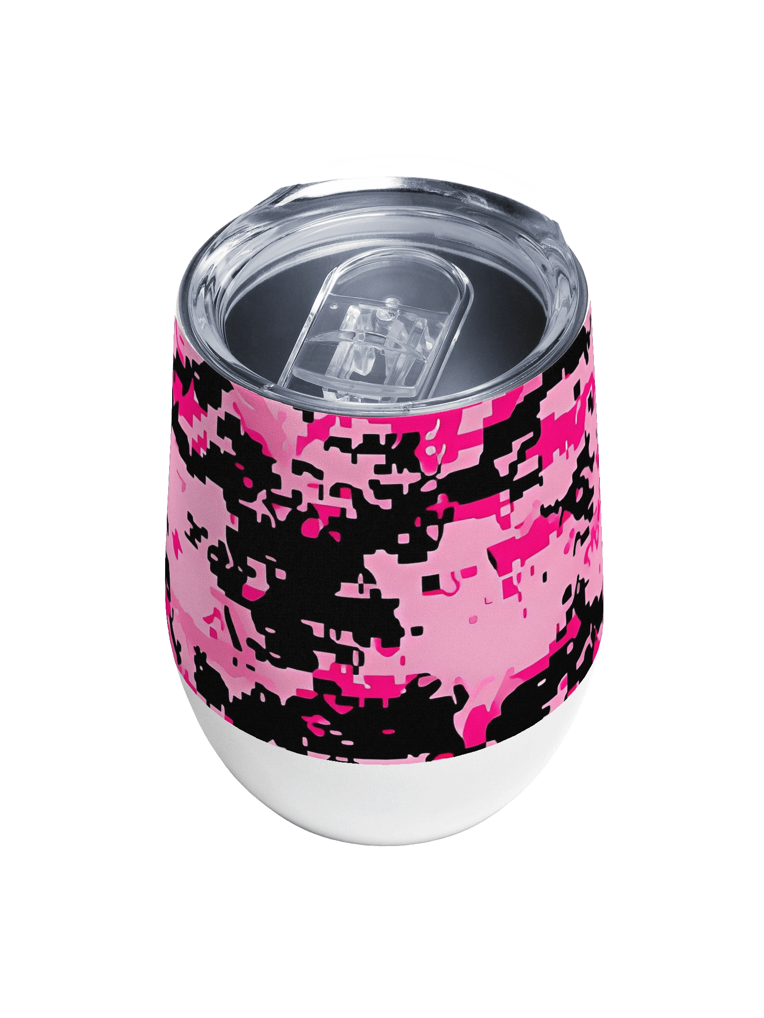 Pixel Pink Wine Tumbler product image (4)