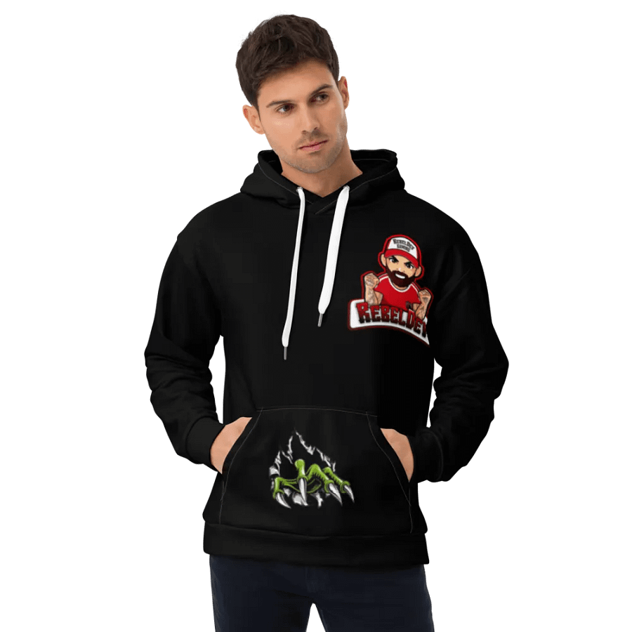 RebelDev black hoodie product image (12)