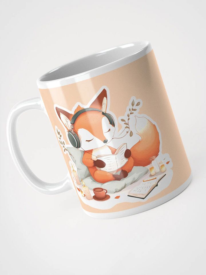 Mug Cozy Reading Fox product image (1)