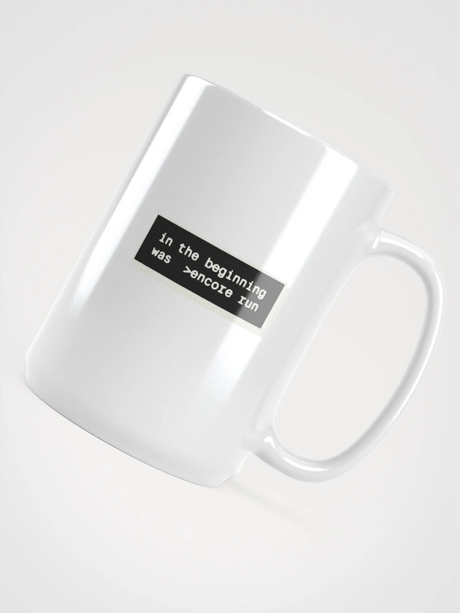 encore run Mug product image (4)
